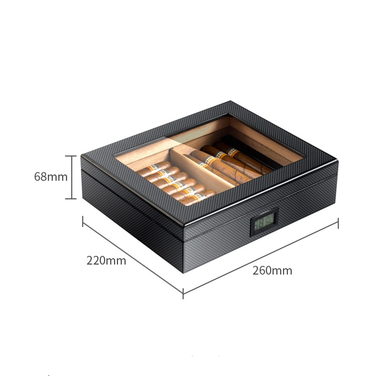 Amazon｜葉巻ケース メンズギフトシガー収納ボックスピアノ